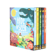 Hide and Seek Touch & Feel Lift the Flap 5 Books Collection Box Set by Little Tiger - Ages 0-5 - Hardback 0-5 Little Tiger