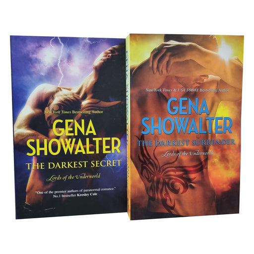 Gena Showalter Lords of the Underworld 2 Books Collection Set - Young Adult - Paperback Young Adult MIRA Books