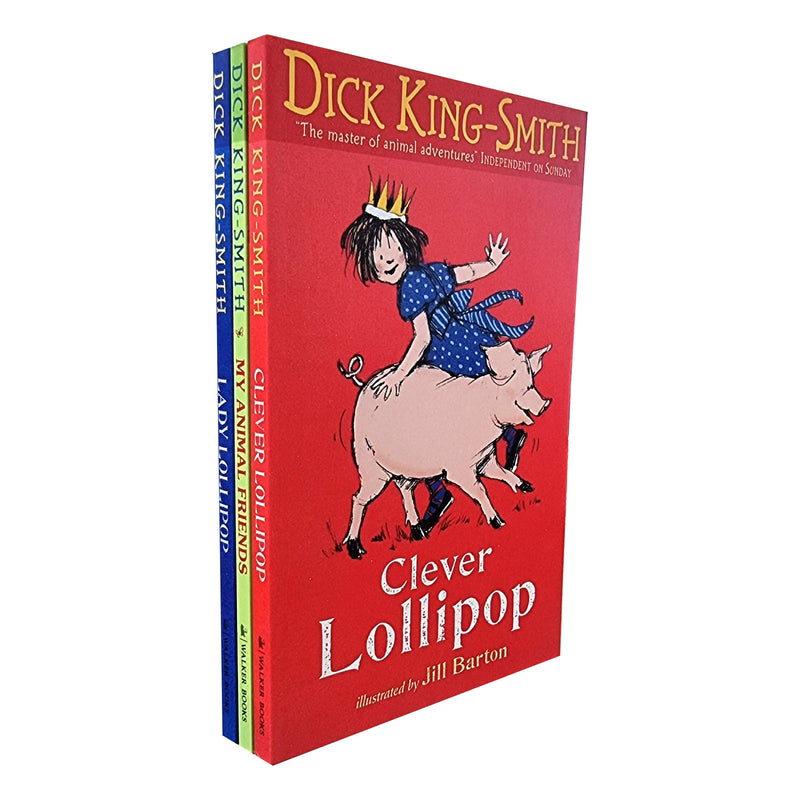 The Master of Animal Adventure 3 Books Set By Dick King-Smith- Age 5-10 - Paperback 5-7 Walker Books