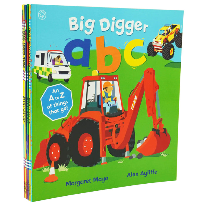 Dig Dig Digging & Other Stories 6 Books Children Collection By Margaret Mayo & Alex Ayliffe - Ages 0-5 -Paperback 0-5 Orchard Books