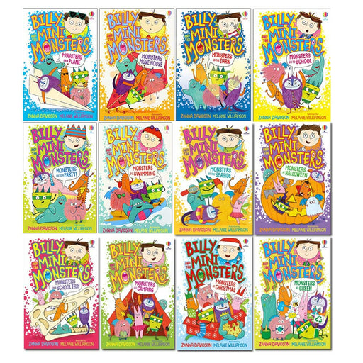 Billy and the Mini Monsters Series 1 - 12 Collection Set by Zanna Davidson - Age 5+ - Paperback 5-7 Usborne Publishing Ltd