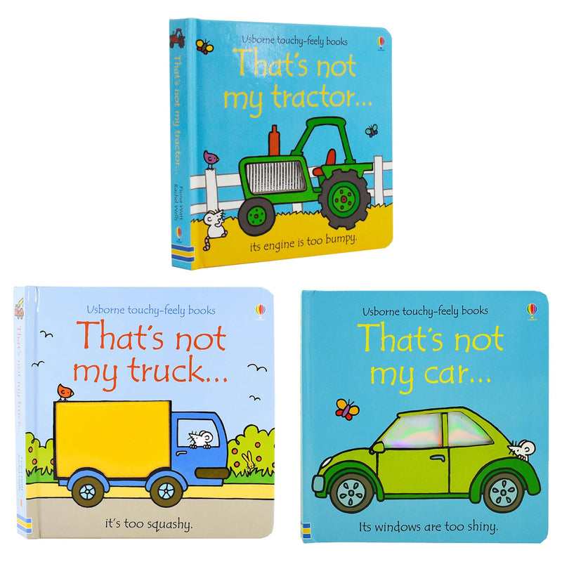That's not my Machine... Series by Fiona Watt & Rachel Wells: 3 Books Collection Set - Ages 0-5 - Board Book 0-5 Usborne Publishing Ltd