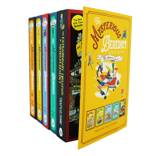 The Mysterious Benedict Society Complete Series 5 Books Collection by Trenton Lee Stewart - Age 9-14 - Paperback 9-14 Chicken House Ltd