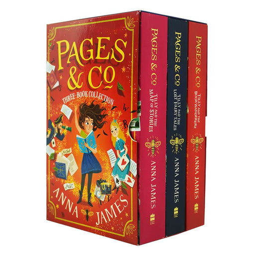 Pages & Co Series 3 Books Collection Box Set by Anna James - Age 9-14 - Paperback 9-14 Harper Collins
