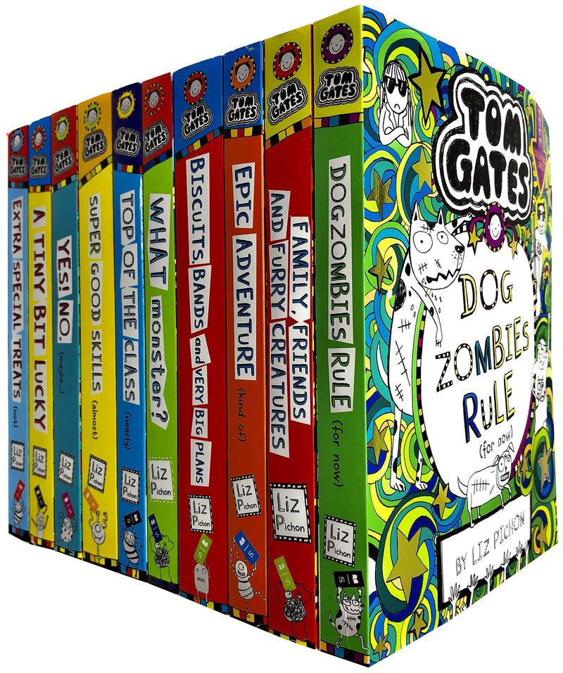 Tom Gates Series 2 & 3: 10 Books Collection Set By Liz Pichon - Age 7-14 - Paperback 7-9 Scholastic