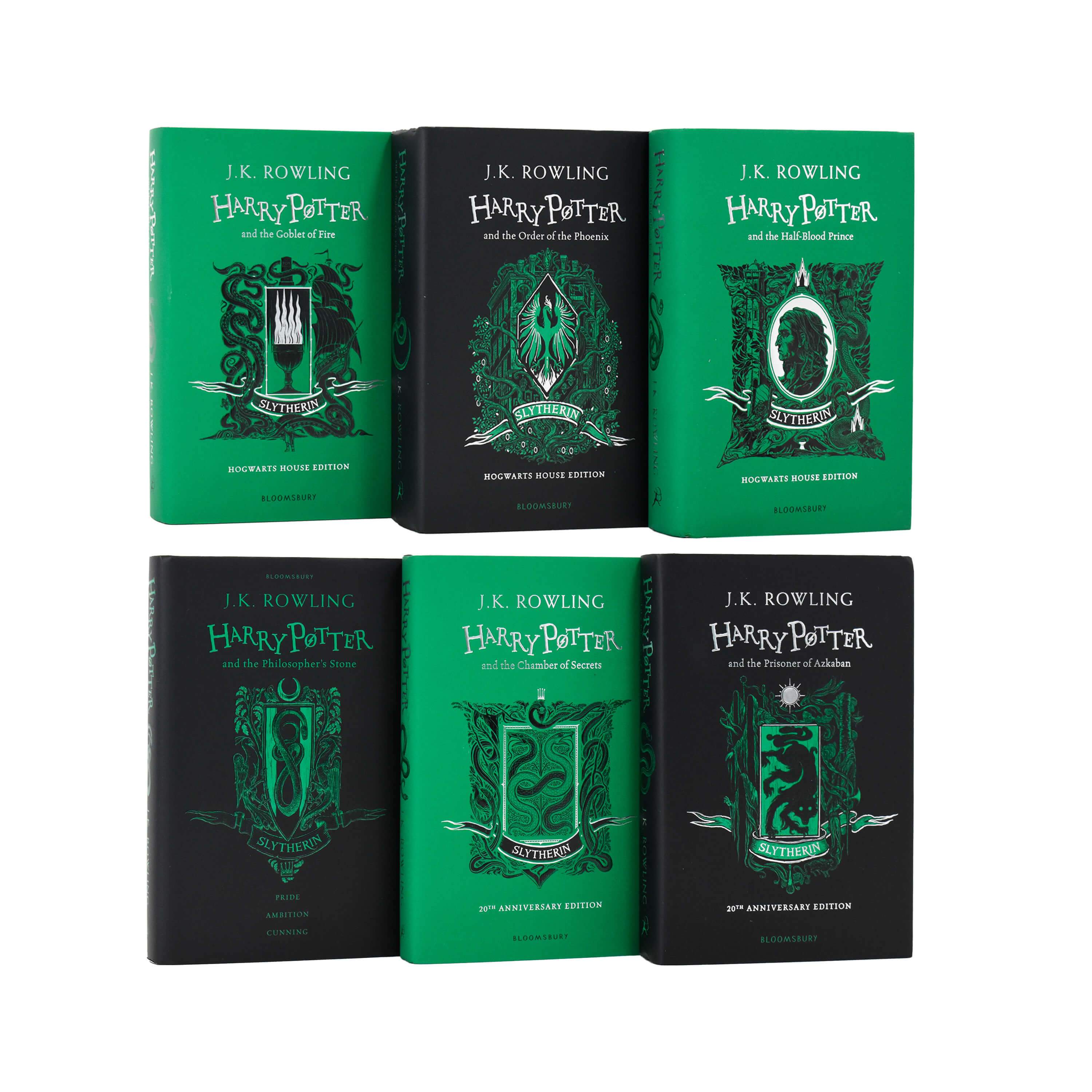 Harry Potter Slytherin Edition Books Set — Books2Door