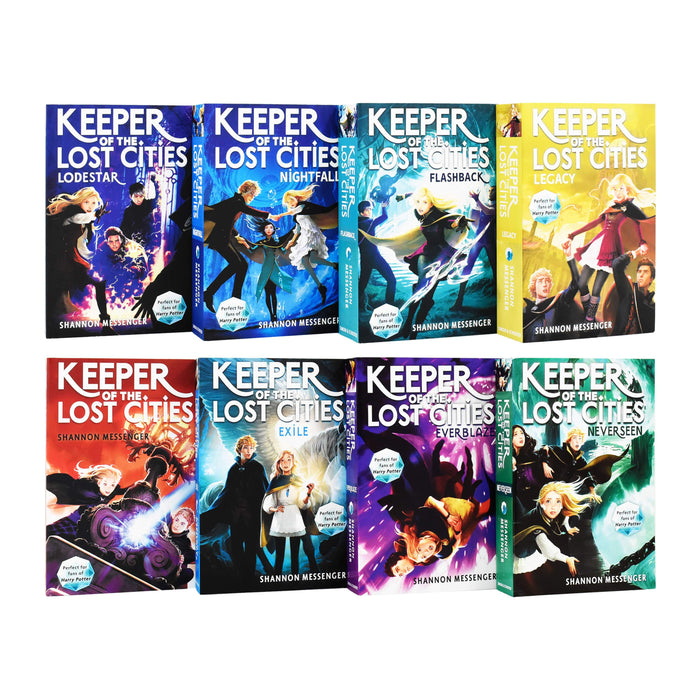 Keeper of Lost Cities 8 Books by Shannon Messenger – Young Adult - Paperback Young Adult Simon & Schuster