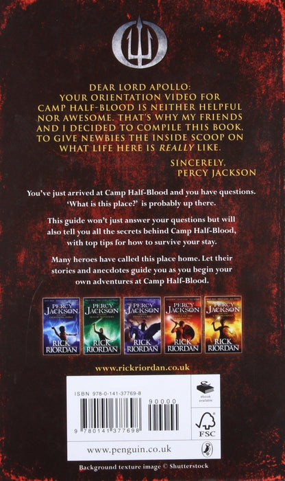 Camp Half-Blood Confidential (Percy Jackson and the Olympians) Book By Rick Riordan - Ages 9-14 - Hardback 9-14 Puffin