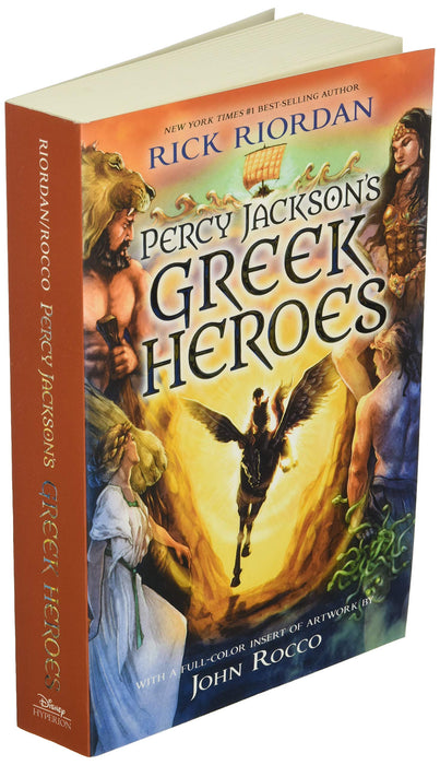 Percy Jackson and the Greek Heroes by Rick Riordan - Age 8-12 - Paperback 9-14 Disney Hyperion