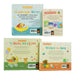 To Baby With Love Baby Gift Set 4 Books Set With 16 Milestone Cards - Ages 0-5 - Board Book/Hardback 0-5 Little Tiger