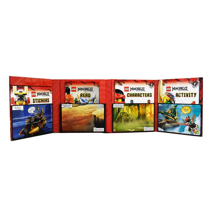 DK Lego Ninjago Folder Fun include 4 Books - Paperback - Age 7-9 7-9 DK Children