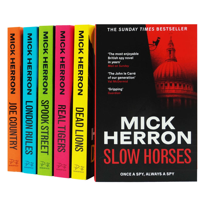 Slough House by Mick Herron: Books 1-6 Collection Set - Fiction - Paperback Fiction Baskerville