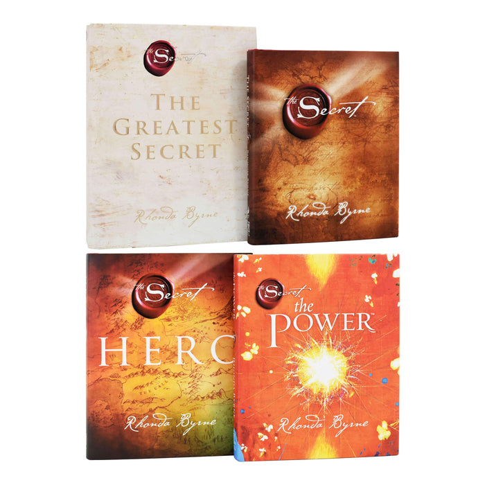 Rhonda Byrne The Secret Series 4 Books Collection Set, Hero, The Power, The Secret, The Greatest Secret- Adult - Paperback/Hardback - Rhonda Byrne Young Adult Simon & Schuster