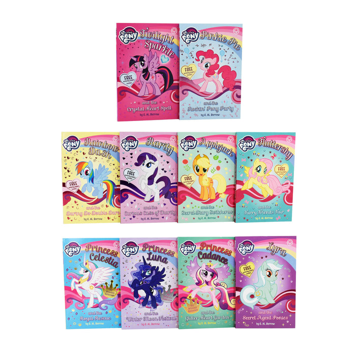My Little Pony Magical Fantasy 10 Books Box Set - Paperback - G M Berrow 5-7 Orchard Books