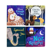 My First Board Books Library of 4 Heartwarming Stories Collection - Age 2-5 0-5 Little Tiger