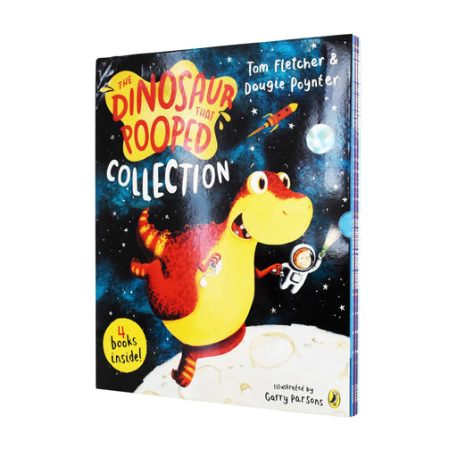 The Dinosaur That Pooped 4 Books Collection By Tom Fletcher and Dougie Poynter - Ages 2-6 - Paperback 0-5 Red Fox
