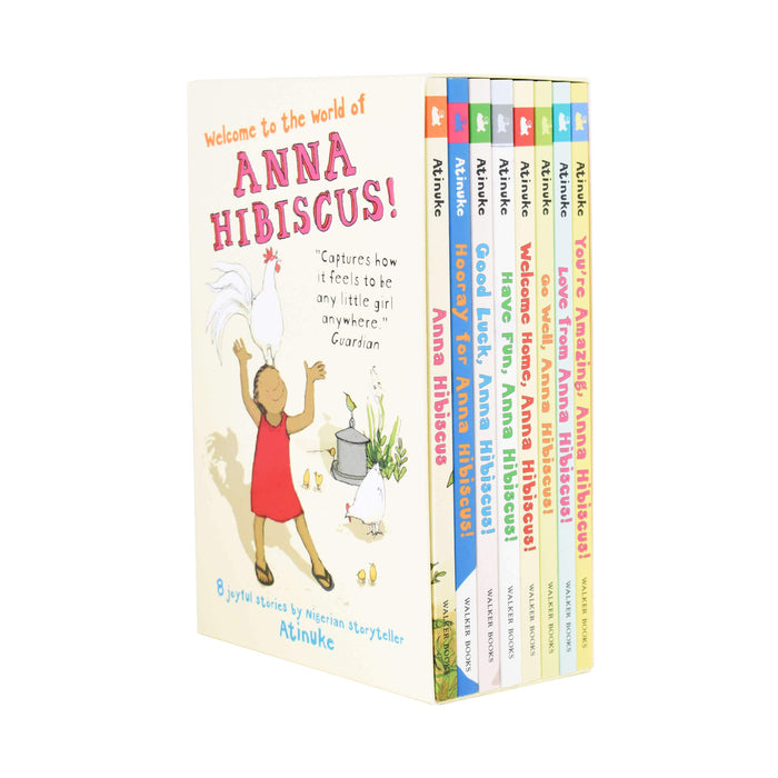 Anna Hibiscus Series 8 Books Collection Set by Atinuke - Paperback - Age 7-9 7-9 Walker Books Ltd