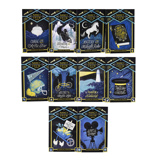 Nancy Drew Diaries 90th Anniversary 10 Books Collection Box Set By Carolyn Keene - Age 8-12 9-14 Simon & Schuster