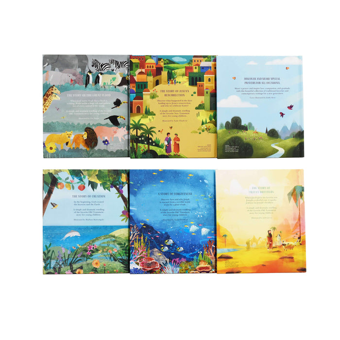 Little Blessings 6 Beautiful Bible Stories for Children Books Collection Set - Hardback - Age 3-7 5-7 Parragon Publishing