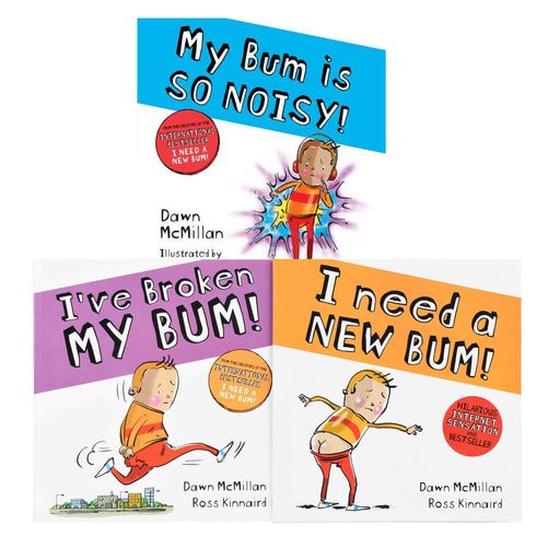 The New Bum Series 3 Book Collection – Ages 0-5 – Paperback By Dawn McMillan 0-5 Scholastic
