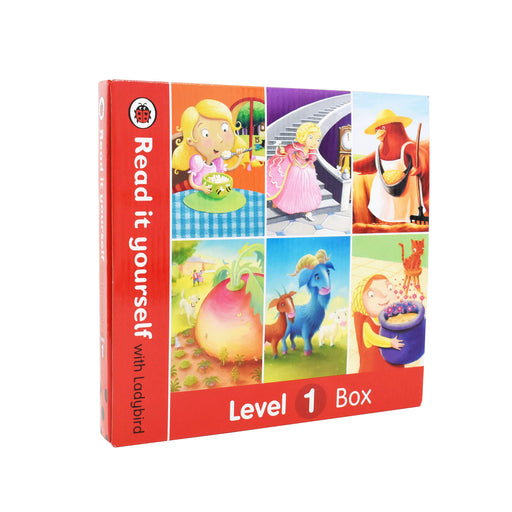 Read it Yourself with Ladybird Level 1 Collection 6 Books Box Set - Ages 0-5 - Hardback 0-5 Ladybird