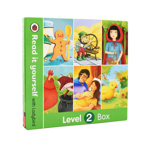Read it Yourself with Ladybird Level 2 Collection 6 Books Box Set - Ages 0-5 - Hardback 0-5 Ladybird