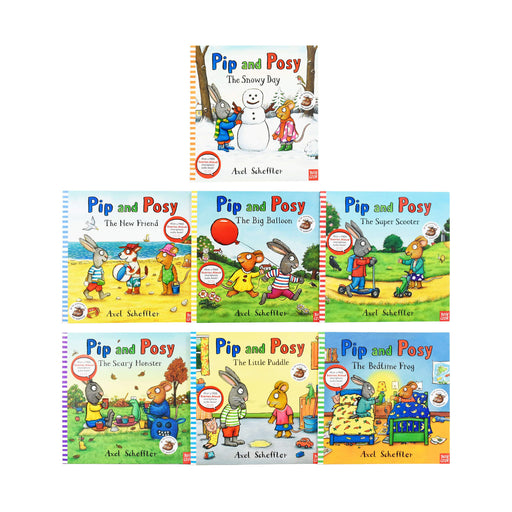 Pip and Posy Series 1 Collection 7 Books Set by Axel Scheffler - Ages 5-7 - Paperback 5-7 Nosy Crow