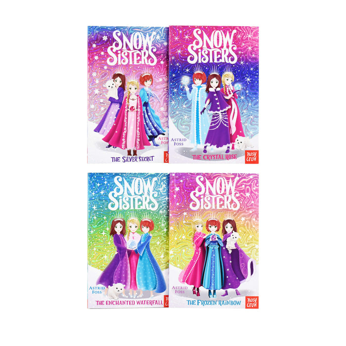 Snow Sisters 4 Books Collection Set by Astrid Foss - Paperback - Ages 7-9 7-9 Nosy Crow