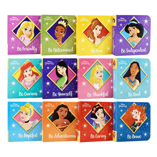 Disney Princess I Can Be Princess My First Library 12 Board Book Block - Ages 0-5 0-5 P I Kids
