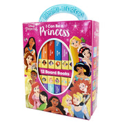 Disney Princess I Can Be Princess My First Library 12 Board Book Block - Ages 0-5 0-5 P I Kids