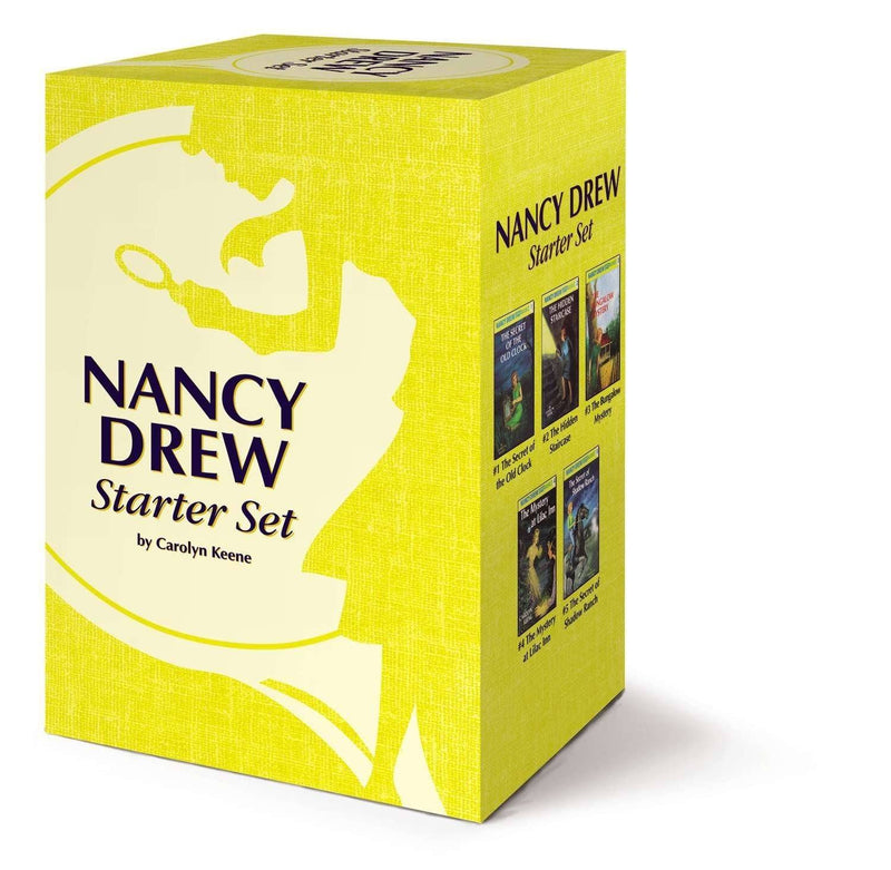 Nancy Drew Starter Set 5 Books Box Collection By Carolyn Keene - Ages 9-14 - Hardback 9-14 Grosset & Dunlap