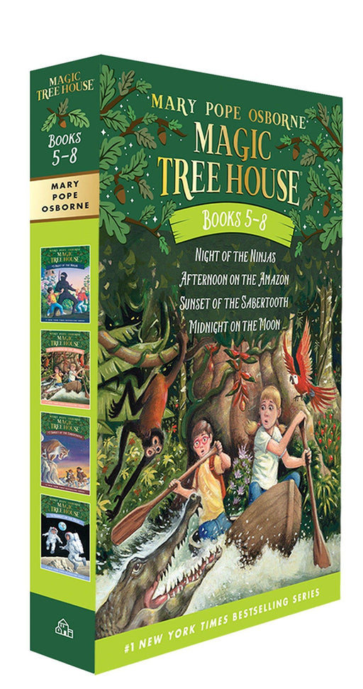Magic Tree House Volumes 5-8 Boxed Set 4 Books By Mary Pope Osborne - Ages 5-7 - Paperback 5-7 Random House Books
