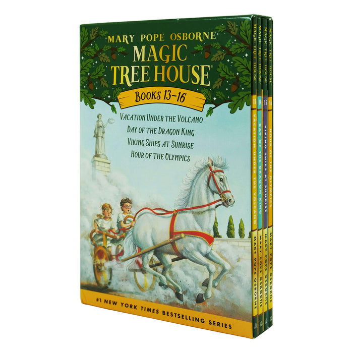 Magic Tree House Merlin Missions 4 Books 13-16 by Mary Pope Osborne - Ages 5-7 - Paperback 5-7 Random House Books