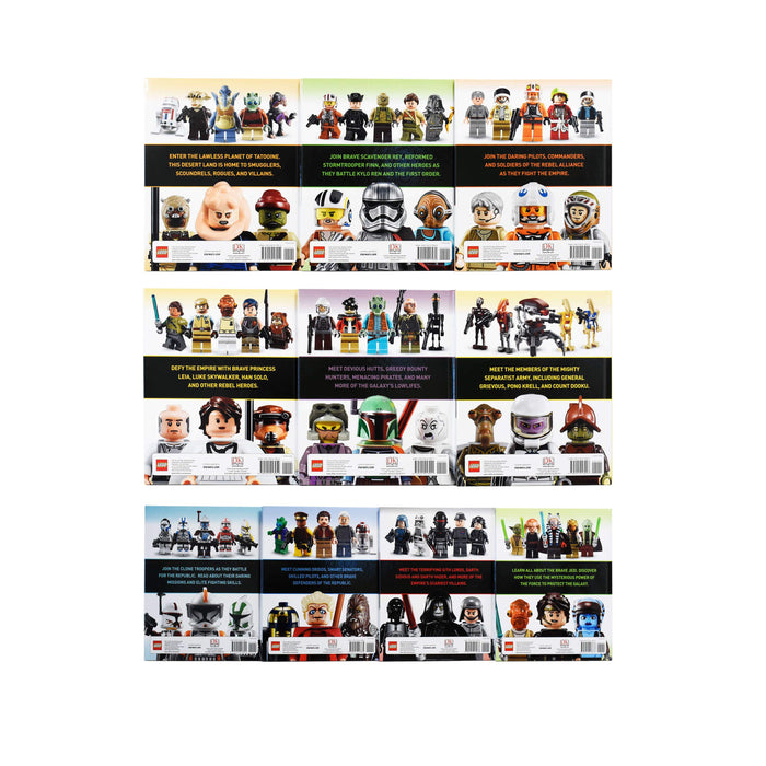 DK Lego Star Wars Collection 10 Books with Minifigure Ages 57 Har