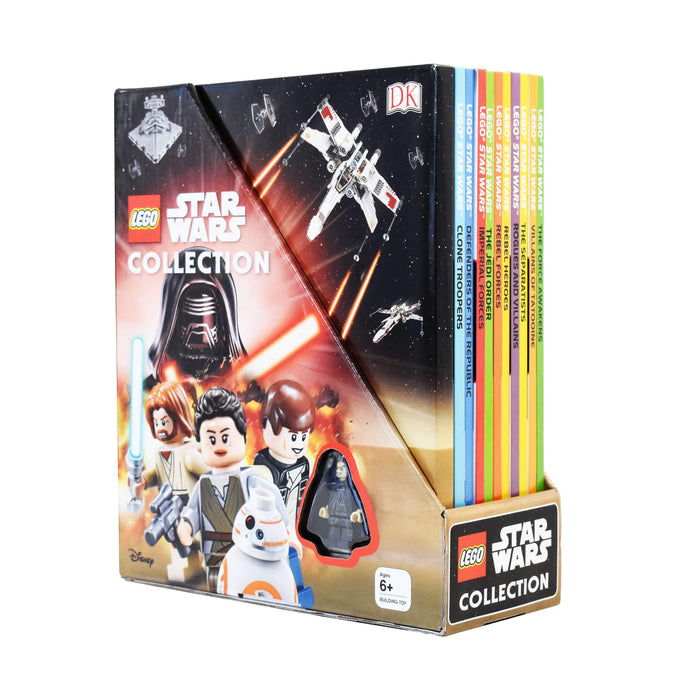 DK Lego Star Wars Collection 10 Books with Minifigure - Ages 5-7 - Hardback 5-7 DK