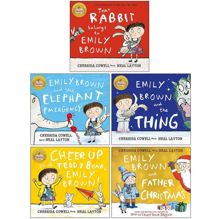 Emily Brown Series 5 Books Collection Set by Cressida Cowell - Ages 0-5 - Paperback 0-5 Hachette Childrens Books