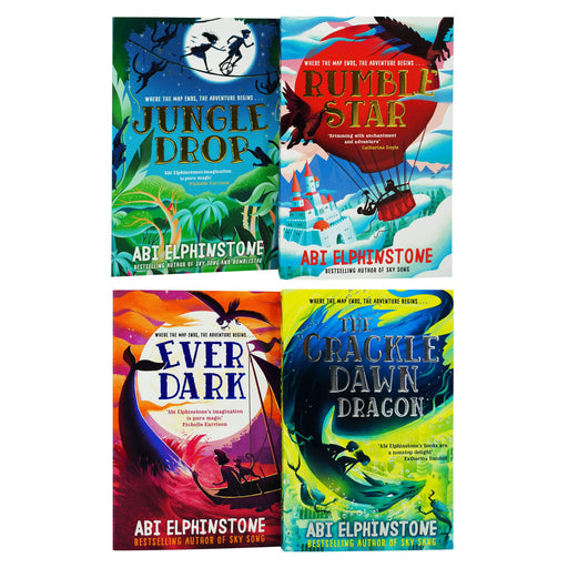 Abi Elphinstone The Unmapped Chronicles 4 Books Collection Set- Ages 9-14 - Paperback 9-14 Simon & Schuster