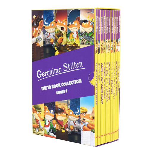 Geronimo Stilton 10 Books Collection (Series 4) Boxset - Ages 7-9 - Paperback 7-9 Sweet Cherry Publishing