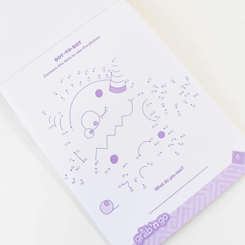 Jr Grab n Go Puzzles 8 Books Bag - Ages 0-5 - Paperback 0-5 Beaver Books