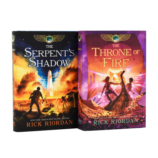 Kane Chronicles 2 Books Set by Rick Riordan - Young Adult - Hardback Young Adult Disney Hyperion