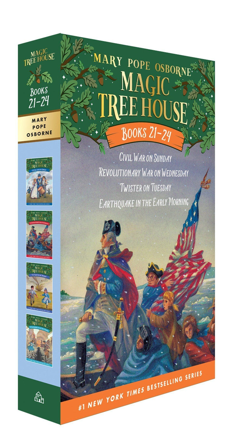 Magic Tree House Merlin Missions Books 21-24 by Mary Pope Osborne - Ages 5-7 - Paperback 5-7 Random House