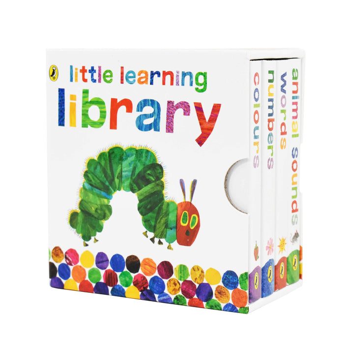 Little Learning Library 4 Books by Eric Carle – Ages 0-5 – Hardback 0-5 Penguin Books