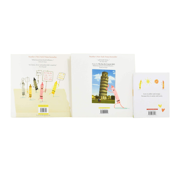 Drew Daywalt 3 Books Crayons Collection Set - Ages 0-5 - Paperback 0-5 Harper Collin