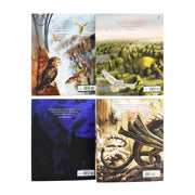 Harry Potter The Illustrated 4 Books by Jim Kay - Ages 9-14 - Hardback 9-14 Bloomsbury Publishing PLC