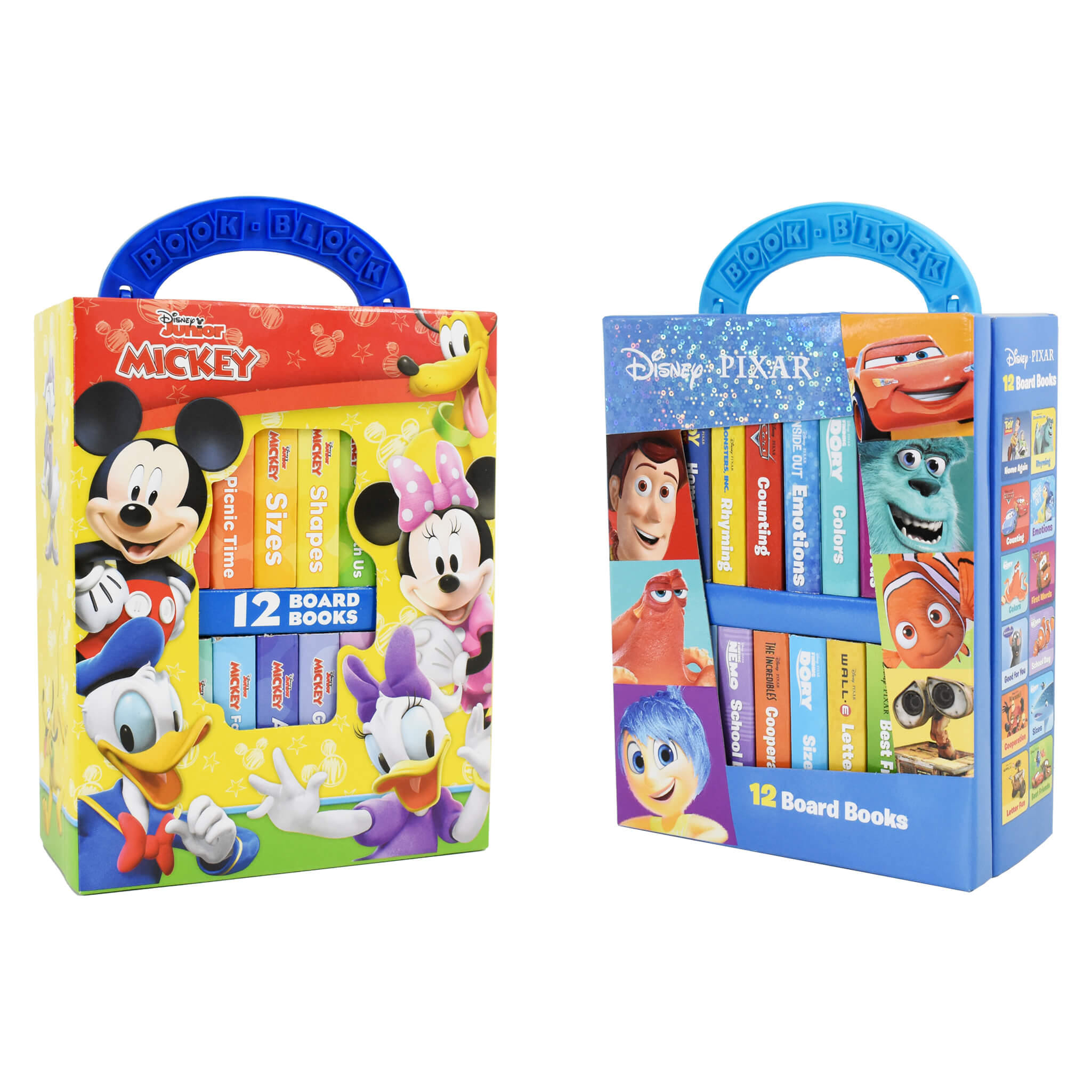 Disney Junior Mickey Mouse Clubhouse & Disney Pixar My First Library 2 ...