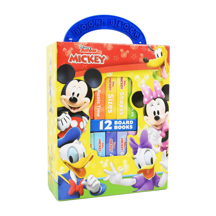 Disney Junior Mickey Mouse Clubhouse 12 Books Box Set - Ages 0-5 - Board Book 0-5 PI Kids