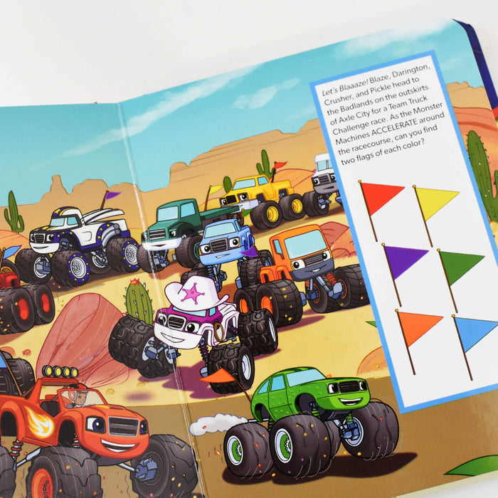 Nickelodeon Look and Find (Blaze and the Moster Machines, Paw Patrol, Bubble Guppies, Umizoomi) - Ages 0-5 - Board book 0-5 PI Kids