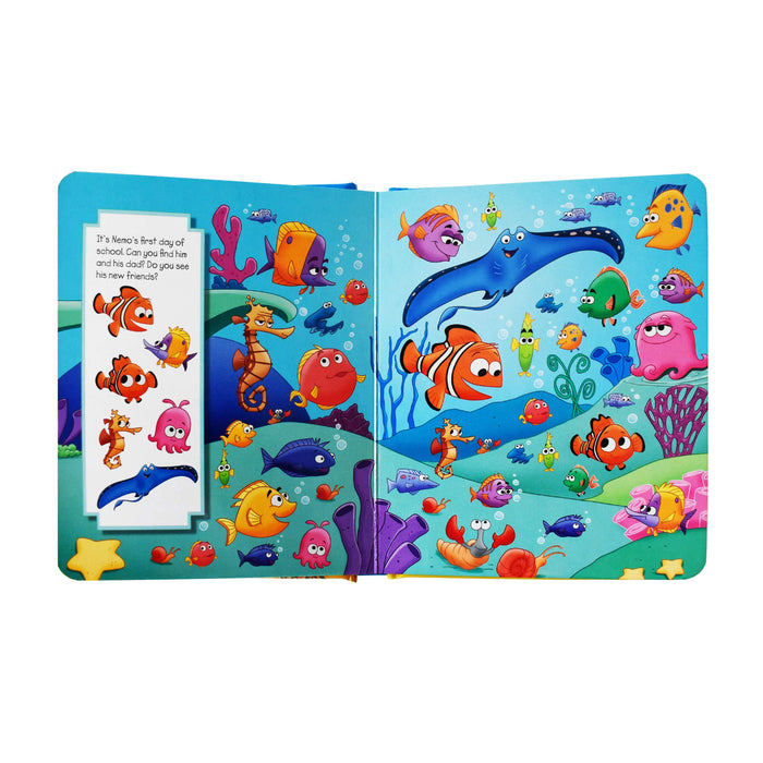 Disney Look and Find (ABCs All Around, Cars, Adventures, Best Friends) - Ages 0-5 - Board book 0-5 PI Kids