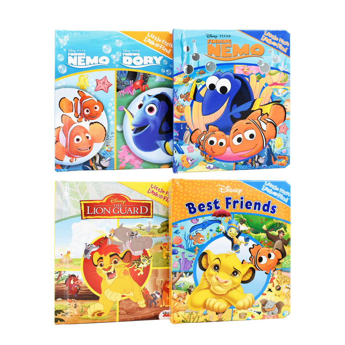 Disney Look and Find (Finding Nemo, Dory, The Lion Guard, Best Friends) - Ages 0-5 - Board book 0-5 PI Kids