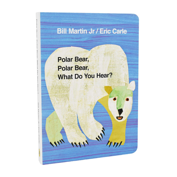Polar Bear What Do You Hear? By Bill Martin - Ages 0-5 - Board Book 9-14 Oxford